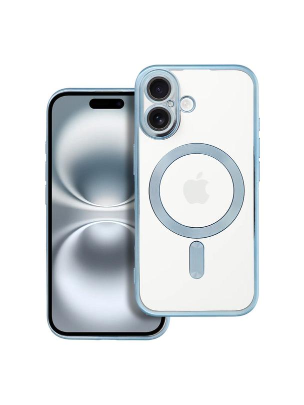 Futerał ELECTRO MAG COVER kompatybilny z MagSafe do IPHONE 16 niebieski