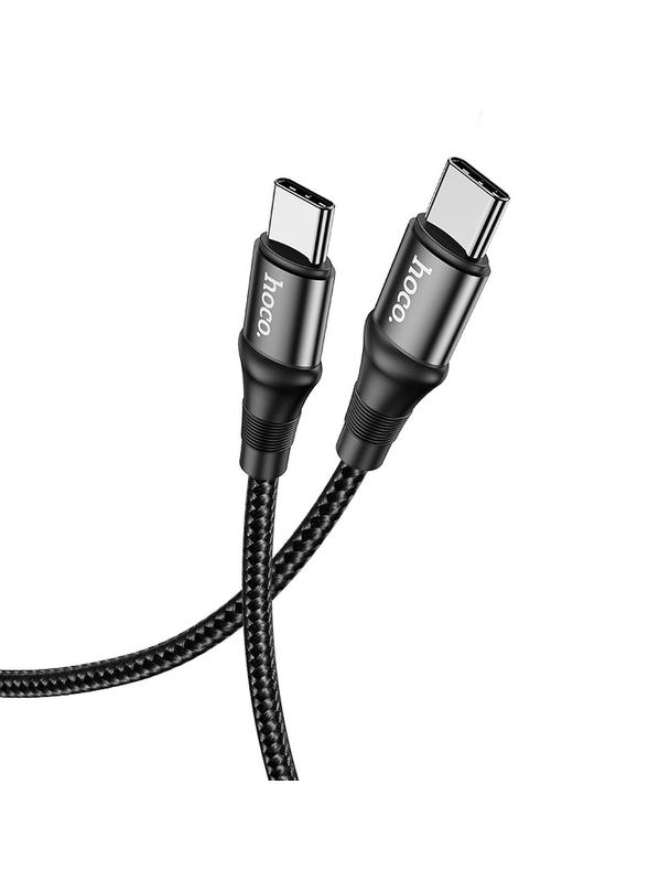 Kabel USB C do USB C Hoco PD 5A 100W 1 m X50 czarny