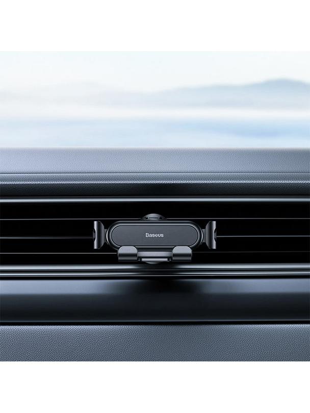 BASEUS Uchwyt samochodowy grawitacyjny do kratki wlotu Stable Gravitational Lite SUWX010001 czarny