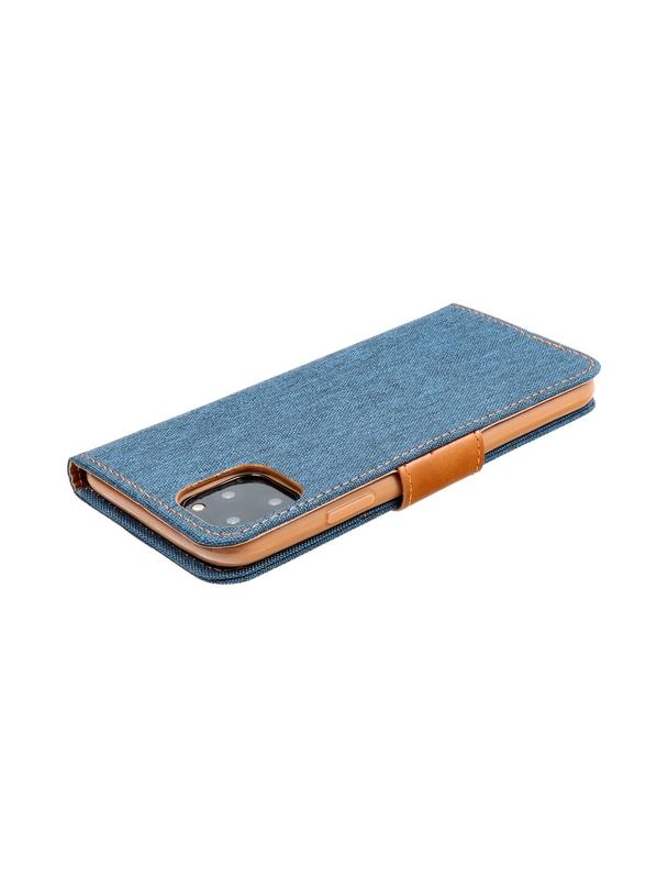 Kabura CANVAS Book do SAMSUNG A52 5G / A52 LTE ( 4G ) / A52s 5G granatowy