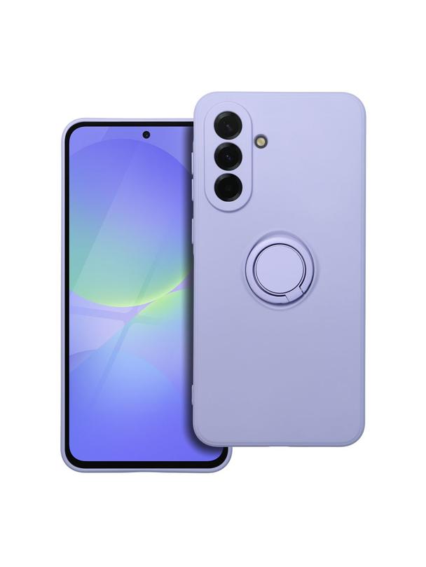 Futerał SILICONE RING do SAMSUNG A36 5G fioletowy