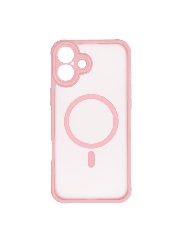 Futerał FULL MATTE MAG COVER kompatybilny z MagSafe do IPHONE 14 Plus jasny różowy