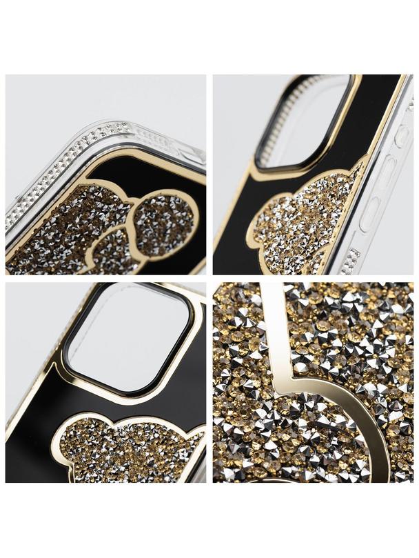 Futerał TEDDY BEAR do IPHONE 16 Pro złoty