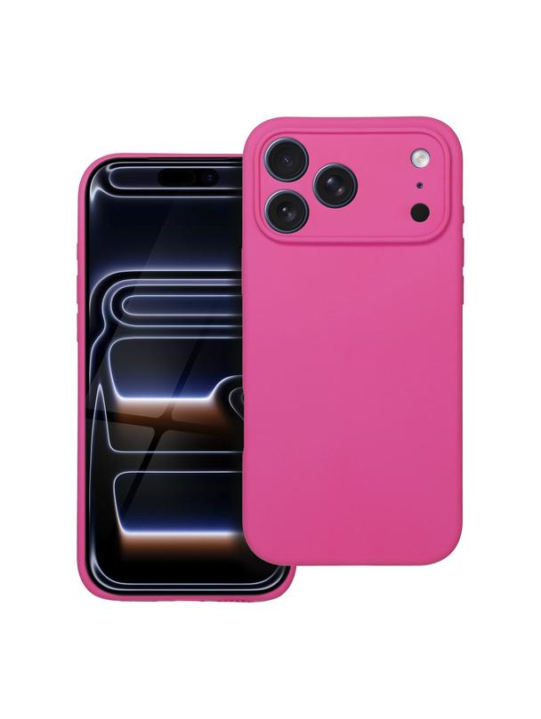 Futerał SILICONE 2mm do IPHONE 17 Pro Max róż