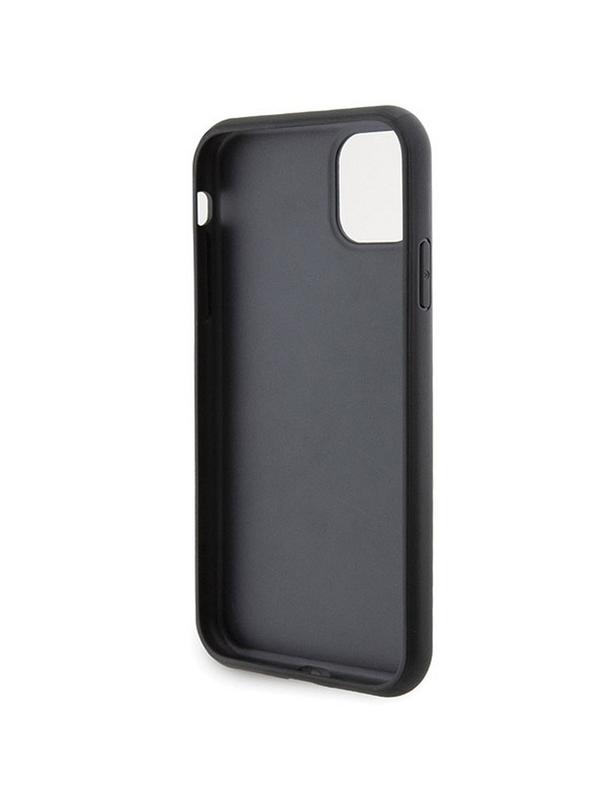KARL LAGERFELD futerał do IPHONE 11 KLHCN61PQKPMK (Quilted K Pattern) czarny