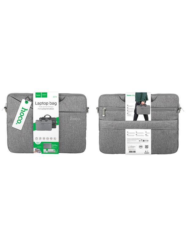 Torba na laptopa / tablet / netbook 15,6" Hoco GT4 szara