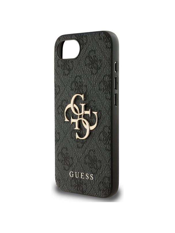 GUESS futerał do IPHONE 16e (SE 4 2025) GUHCPSE44GMGGR (4G PU Big Logo) czarny