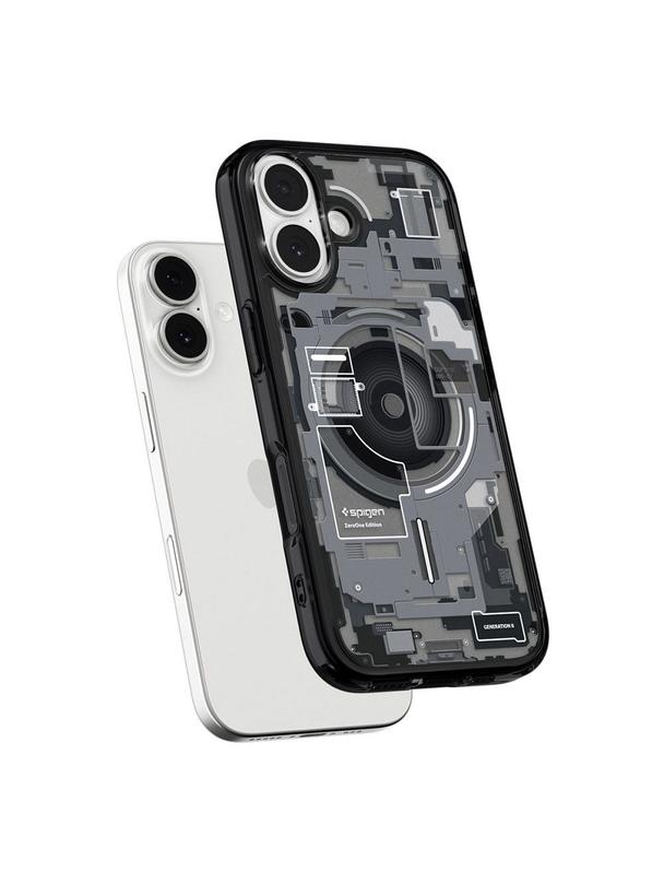 SPIGEN futerał ULTRA HYBRID MAG MAGSAFE IPHONE 17 ZERO ONE BLACK