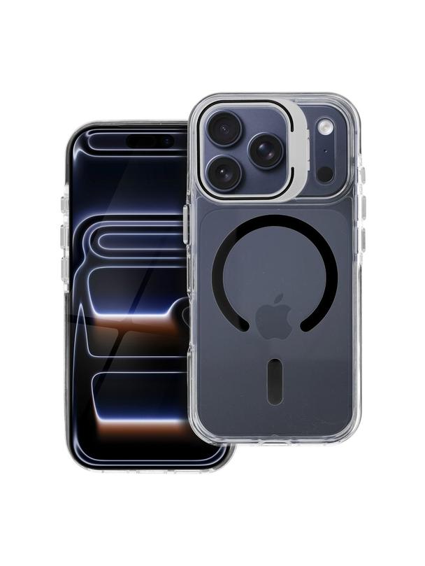 Futerał LENS MAG COVER kompatybilny z MagSafe do IPHONE 15 PRO czarny