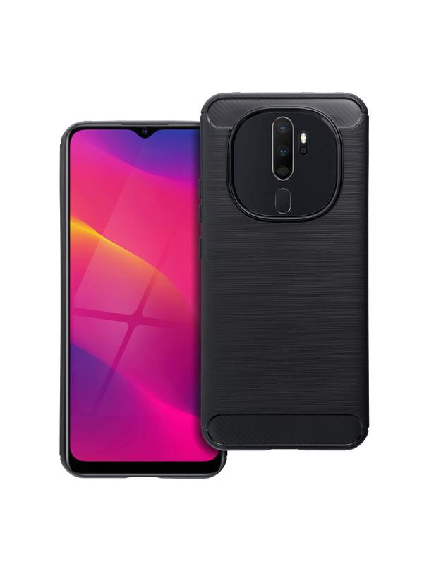 Futerał CARBON do OPPO A5 4G / A5 5G czarny