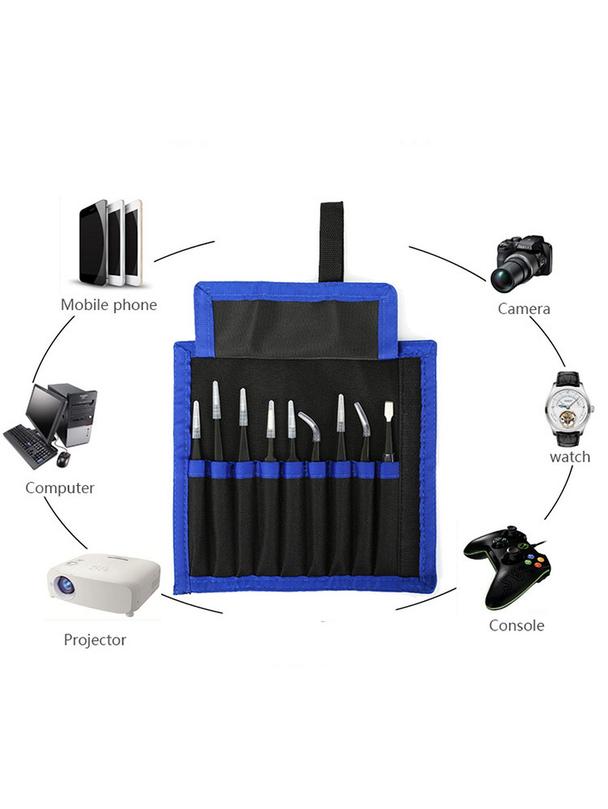 UF-TOOLS - Zestaw pincet ESD-9 (9szt.)