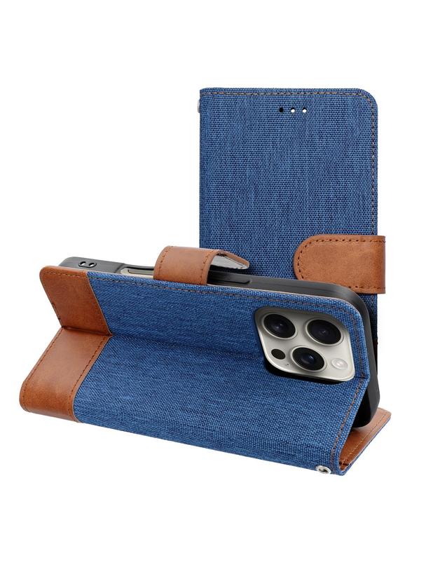Kabura JEANS Book do IPHONE 17 Pro niebieski