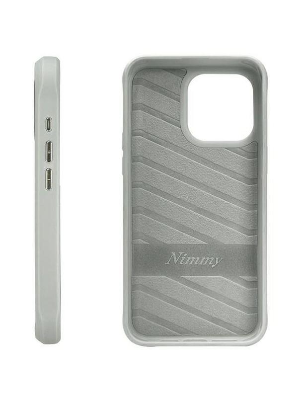 NIMMY futerał GLASSES COOL DOG do IPHONE 15 Pro szary