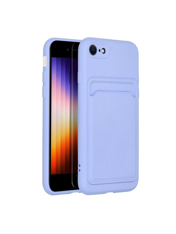 Futerał CARD CASE do IPHONE 7 / 8 / SE 2020 / SE 2022 fioletowy