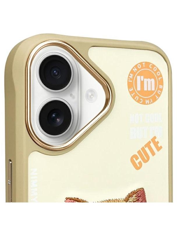 NIMMY futerał COOL&CUTE 2.0 Cat do IPHONE 16 khaki