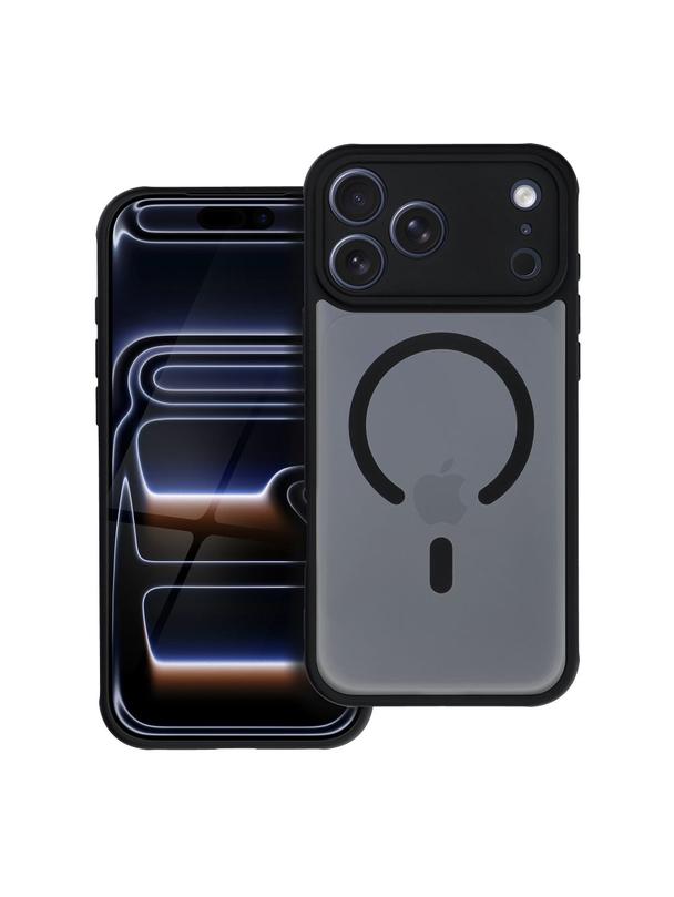 Futerał do iPhone 17 PRO MAX Full Matte Mag Cover zgodny z MagSafe czarny