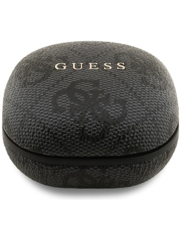 Słuchawki bezprzewodowe douszne Guess TWS ENC 4G Classic Metal Logo czarne