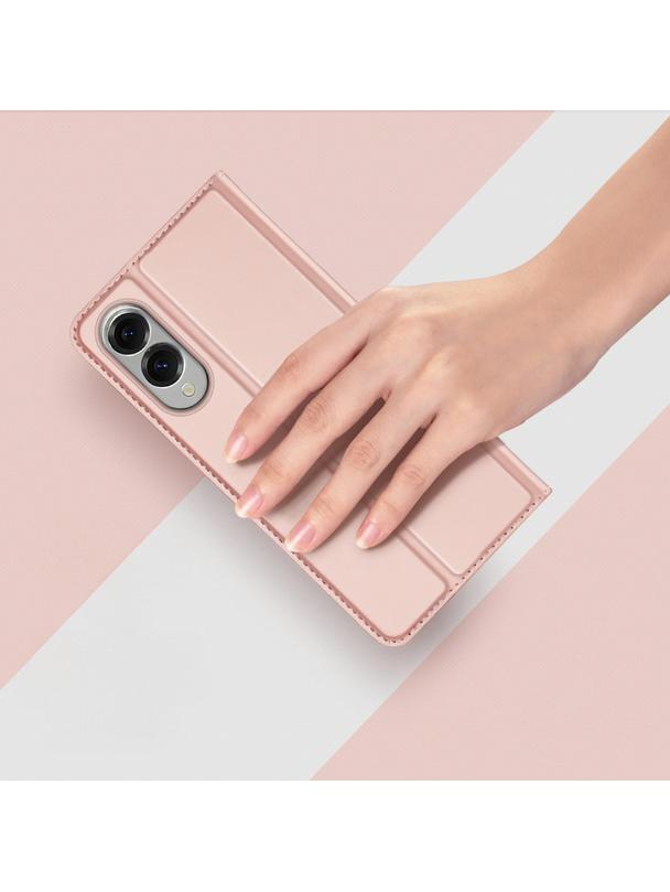 DUX DUCIS kabura SKIN PRO do SAMSUNG S25 Edge różowa