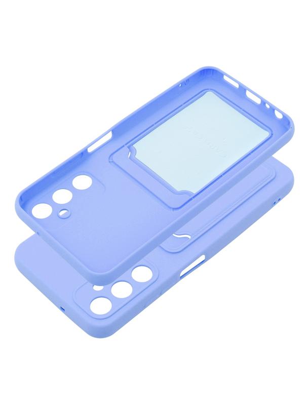 Futerał CARD CASE do SAMSUNG A05S fioletowy