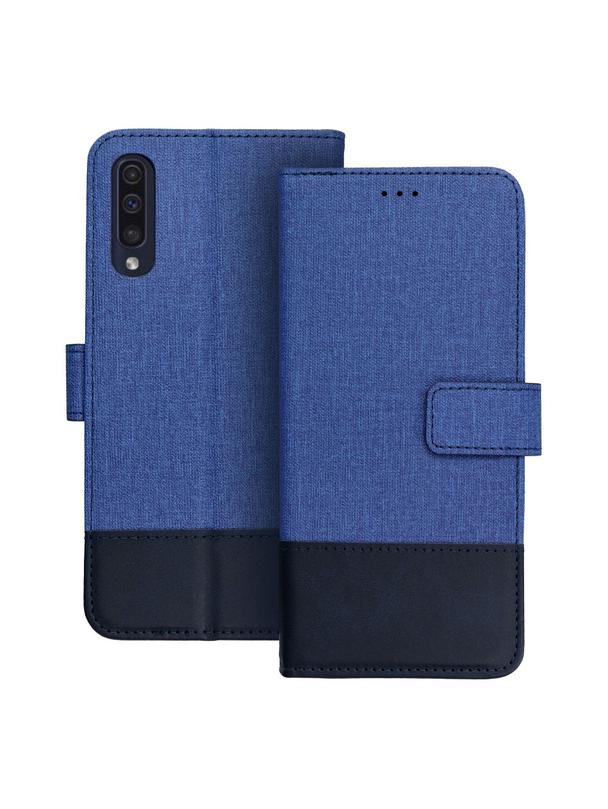 Kabura GOMMA Book do SAMSUNG A50 niebieski