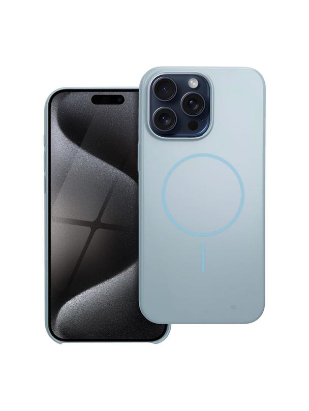 Glossy Mag Cover kompatybilny z MagSafe pasuje do IPHONE 15 PRO MAX miętowy