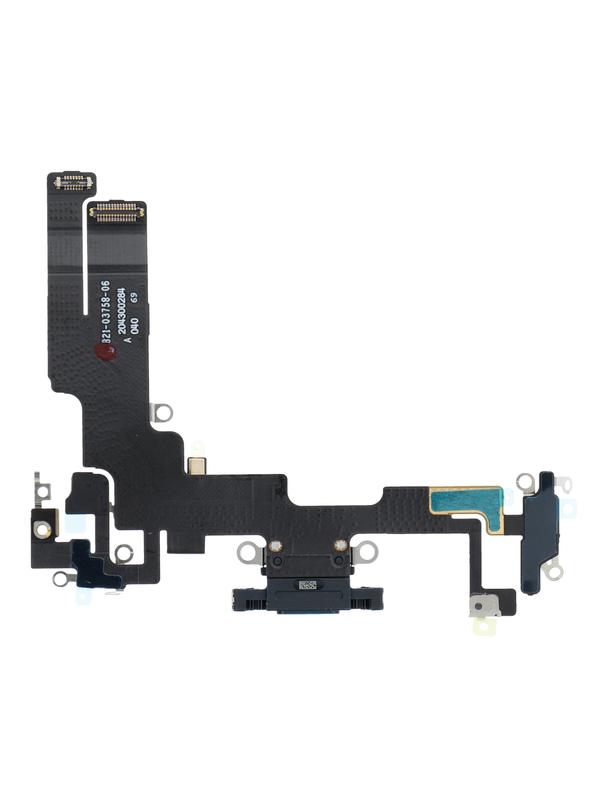 Taśma ładowania USB do IPHONE 14 czarna OEM