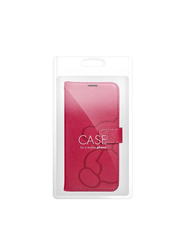 Kabura MEZZO Book do SAMSUNG S25 Edge teddy bear magenta