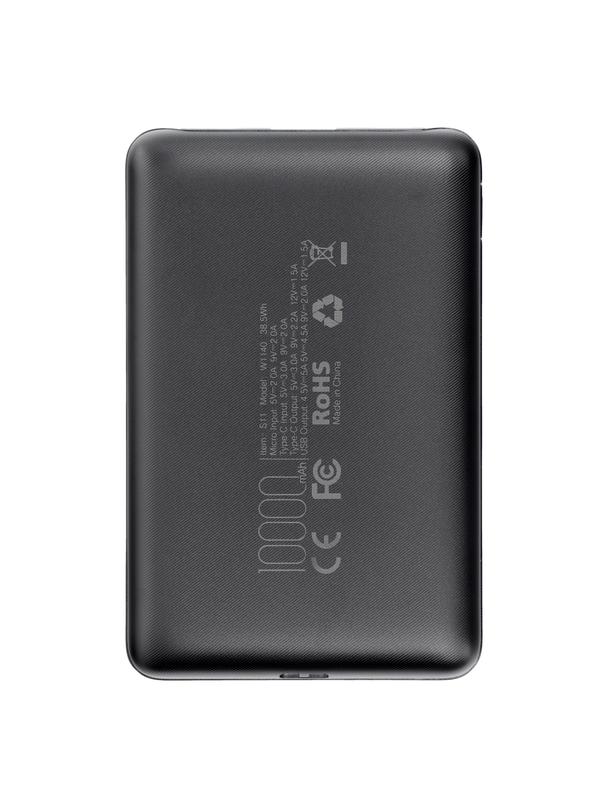 Powerbank Veger S11 (W1140) PD QC3.0 2A 22,5W 10 000 mAh czarny