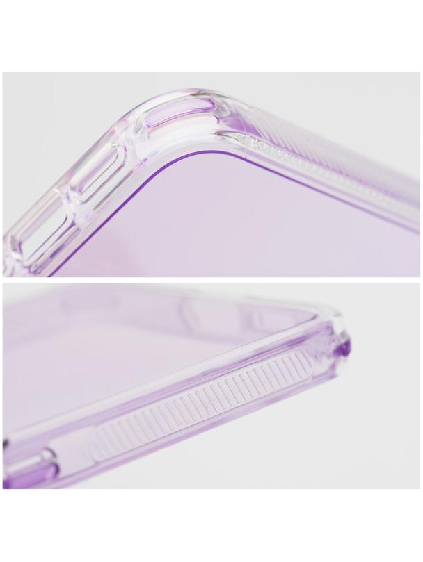 Futerał MATRIX CLEAR do IPHONE 15 Pro Max jasnofioletowy