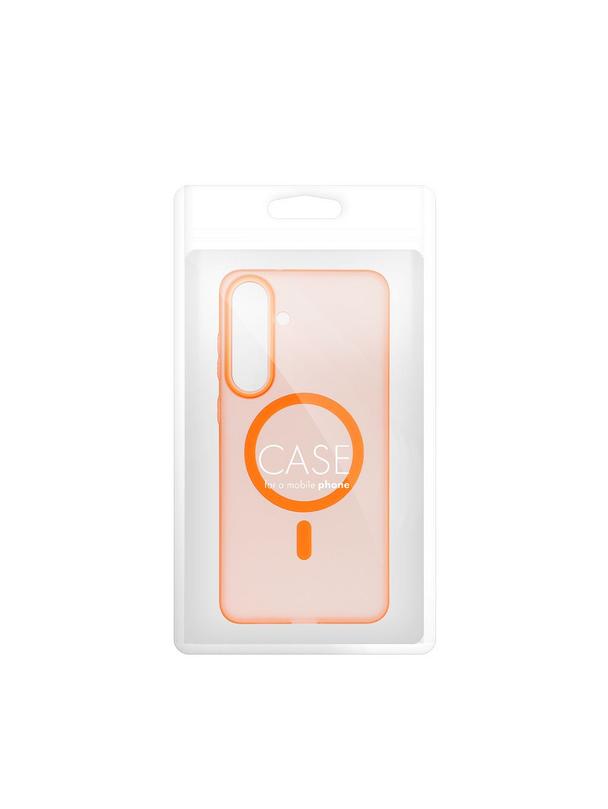 Futerał GO ORANGE kompatybilny z MagSafe do SAMSUNG S26 Ultra pomarańczowy