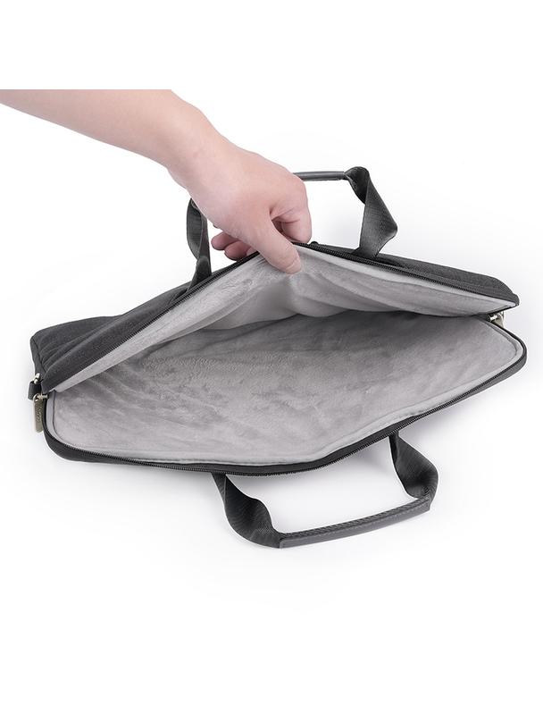 Torba na laptopa / tablet / netbook 15,6" Hoco GT4 ciemna szara