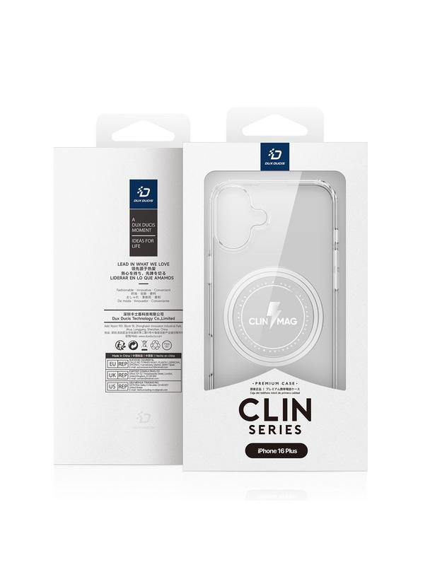 DUX DUCIS futerał CLIN MAG kompatybilny z MagSafe do IPHONE 16 Plus transparentny