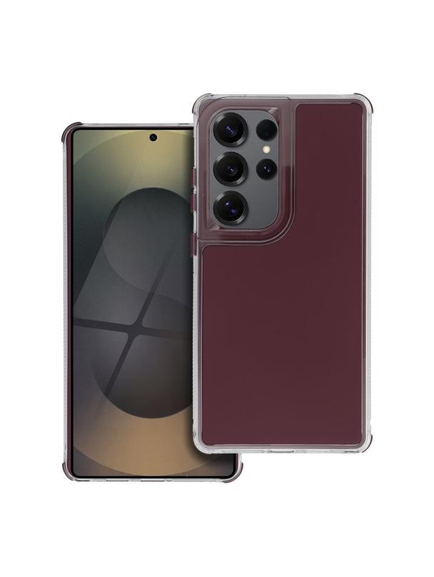 Futerał MATRIX do SAMSUNG S25 Ultra purpurowy