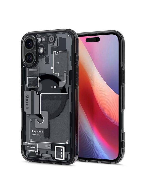 SPIGEN futerał ULTRA HYBRID MAG kompatybilny z MagSafe do IPHONE 16 zero one