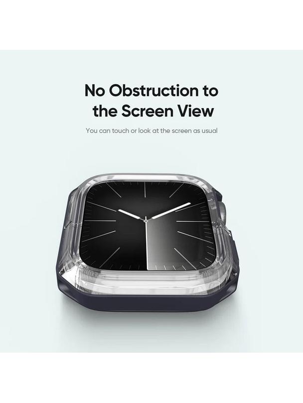 DUX DUCIS futerał TAMO do Apple Watch serii 10 46 mm transparentny z niebieskim