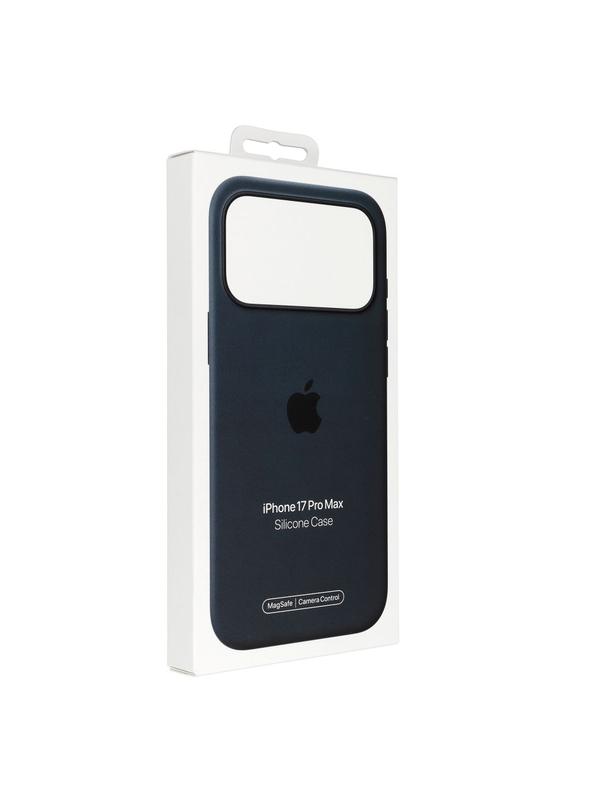 iPhone 17 Pro Max Silicone Case with MagSafe – Midnight 0INT