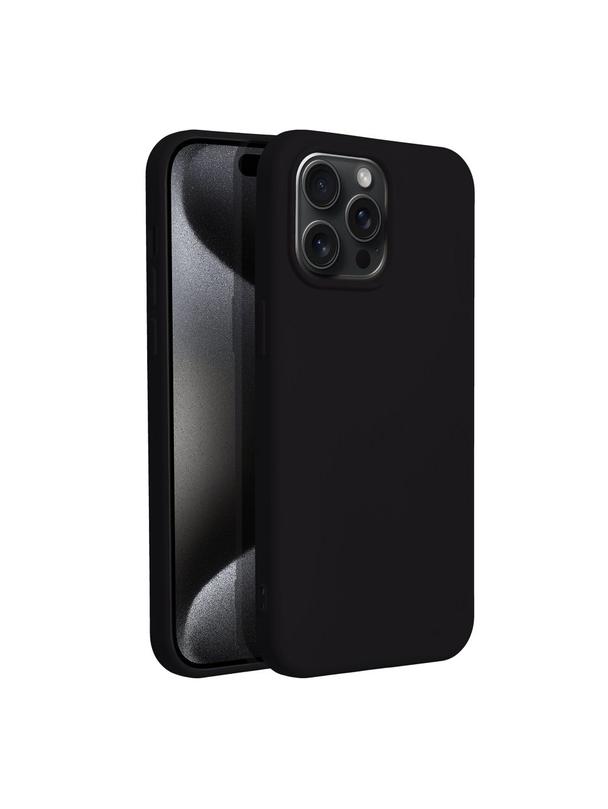 Futerał SILICONE do IPHONE 15 Pro Max czarny