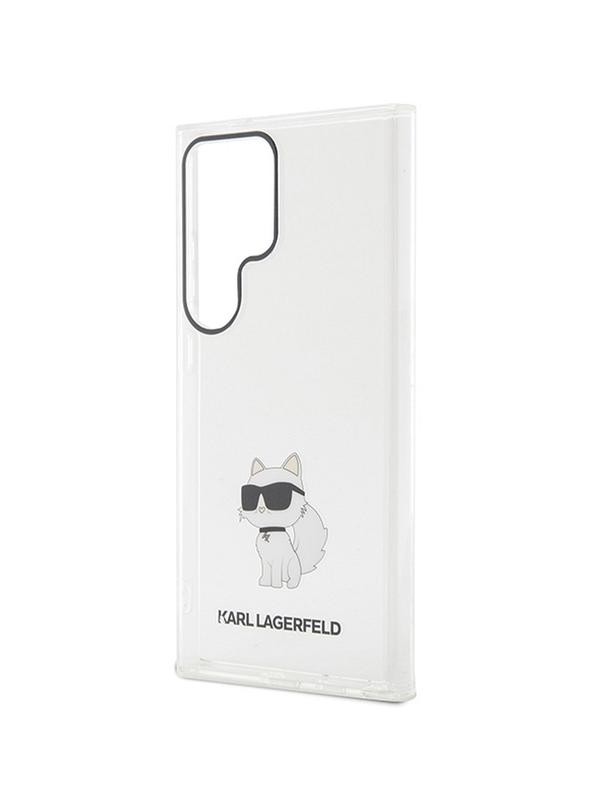 KARL LAGERFELD futerał do SAMSUNG S24 Ultra KLHCS24LHNCHTCT (IML NFT CHOUPETTE) transparentny