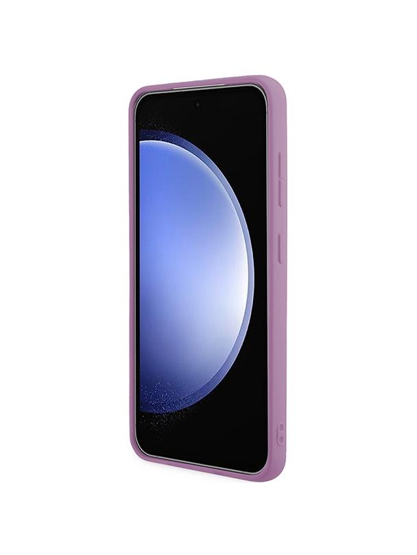 GUESS futerał do SAMSUNG S24 GUHCS24SHGGSHU (Glitter Script) fioletowy