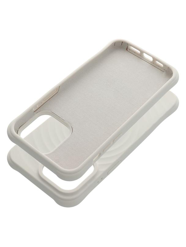 Silicone Zephyr Mag Cover kompatybilny z MagSafe do IPHONE 15 PLUS biały