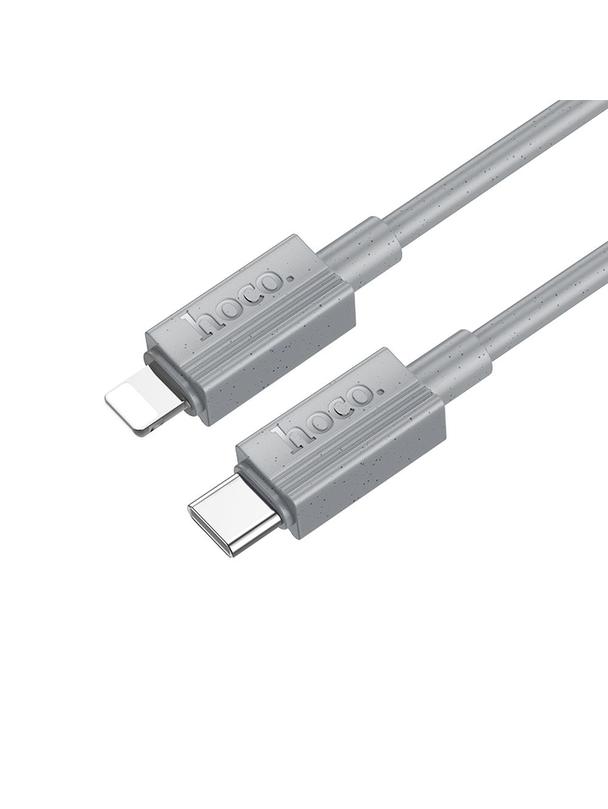 Kabel USB C do Lightning Hoco PD 27W 1 m X107 szary