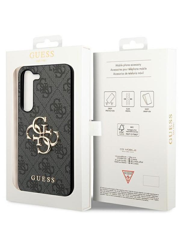 GUESS futerał do SAMSUNG A55 GUHCSA554GMGGR (PU Big 4G Metal Logo) czarny