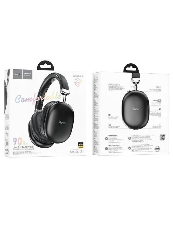 Słuchawki bezprzewodowe nauszne Hoco W35 Max czarne