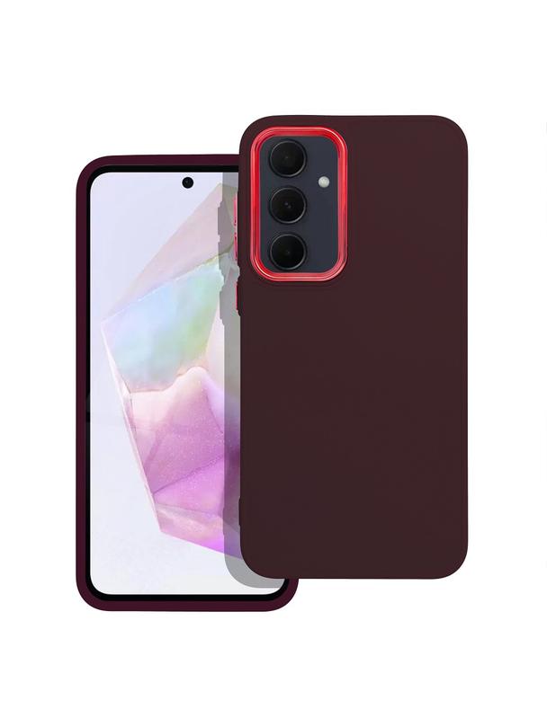 Futerał FRAME do SAMSUNG A35 5G fioletowy