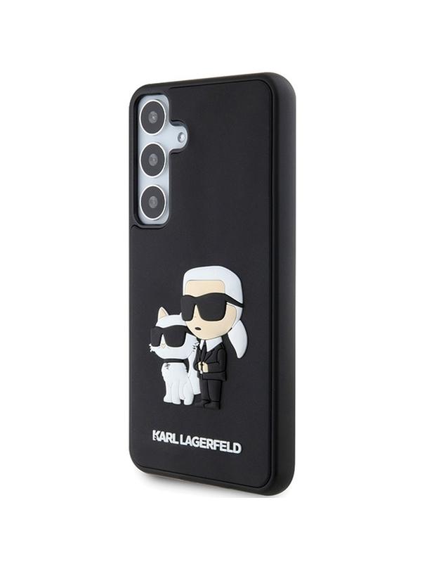 KARL LAGERFELD futerał do SAMSUNG S24 KLHCS24S3DRKCNK (3D RUBBER KC NFT) czarny
