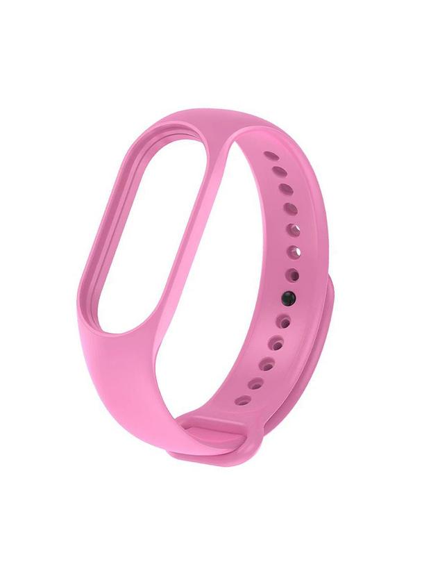 Pasek silikonowy do XIAOMI Mi Band 5 / 6 / 7 różowy (37)