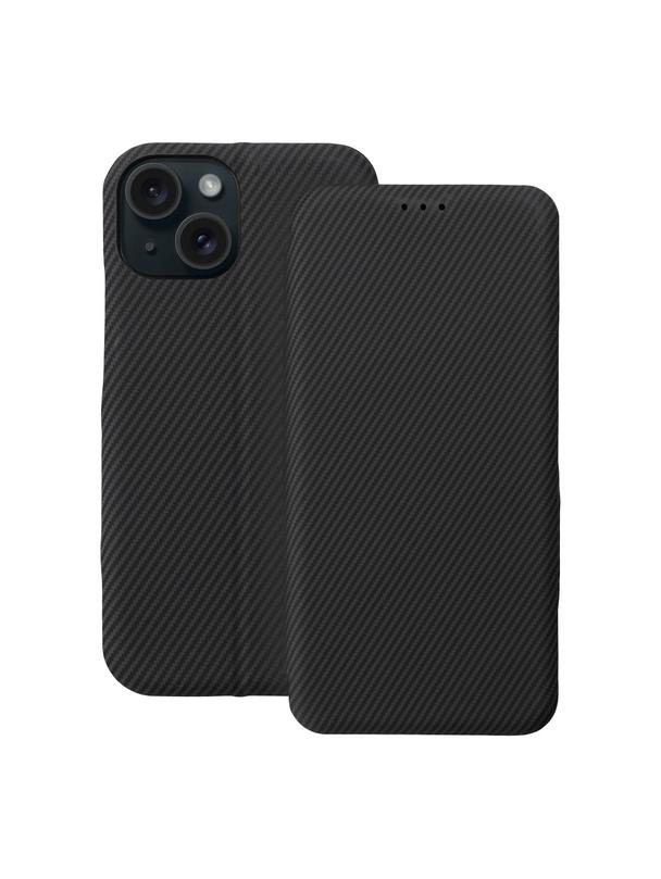 Kabura FOLIO Side Magnet do IPHONE 15 czarny
