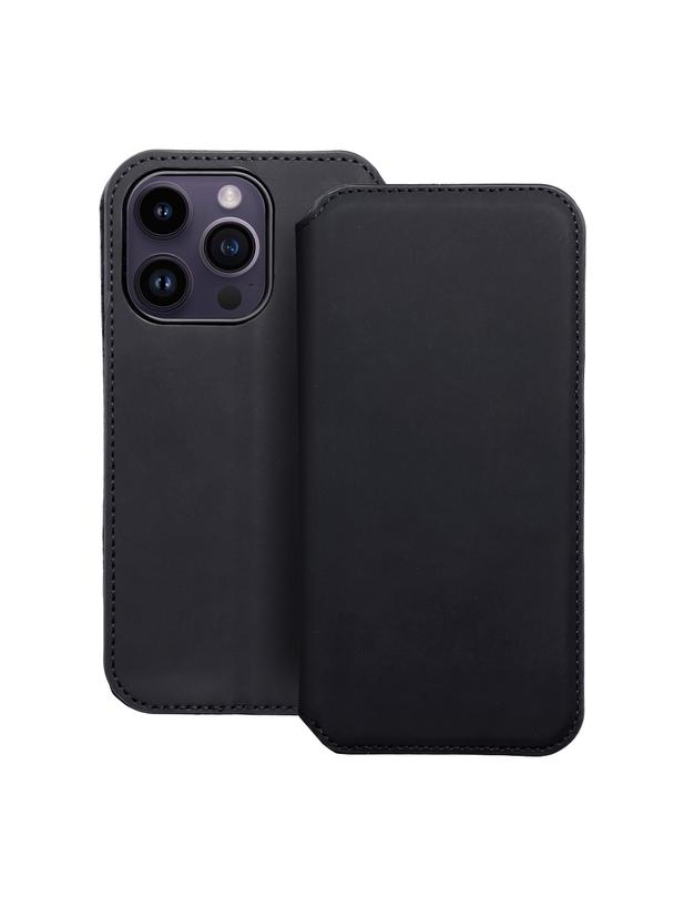 Kabura DUAL POCKET Book do IPHONE 14 Pro czarny