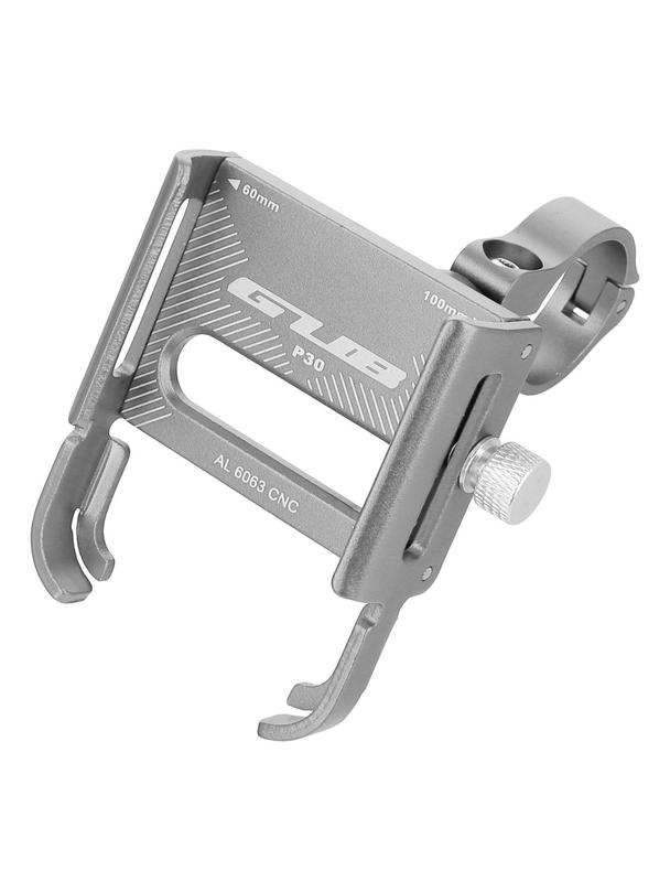 GUB uchwyt rowerowy na kierownicę P30 Aluminium srebrny