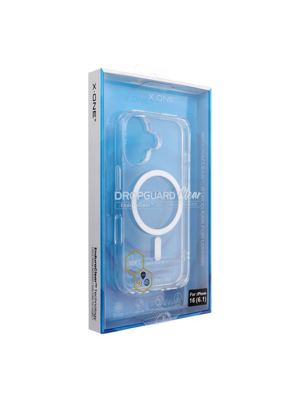 Futerał X-ONE Endura Clear Case (kompatybilny z MagSafe) - do Apple iPhone 16 transparentny